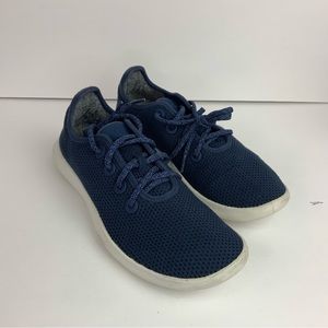 Allbirds Tree Runner Shoes Womens 9 Navy Blue TR Athletic Casual